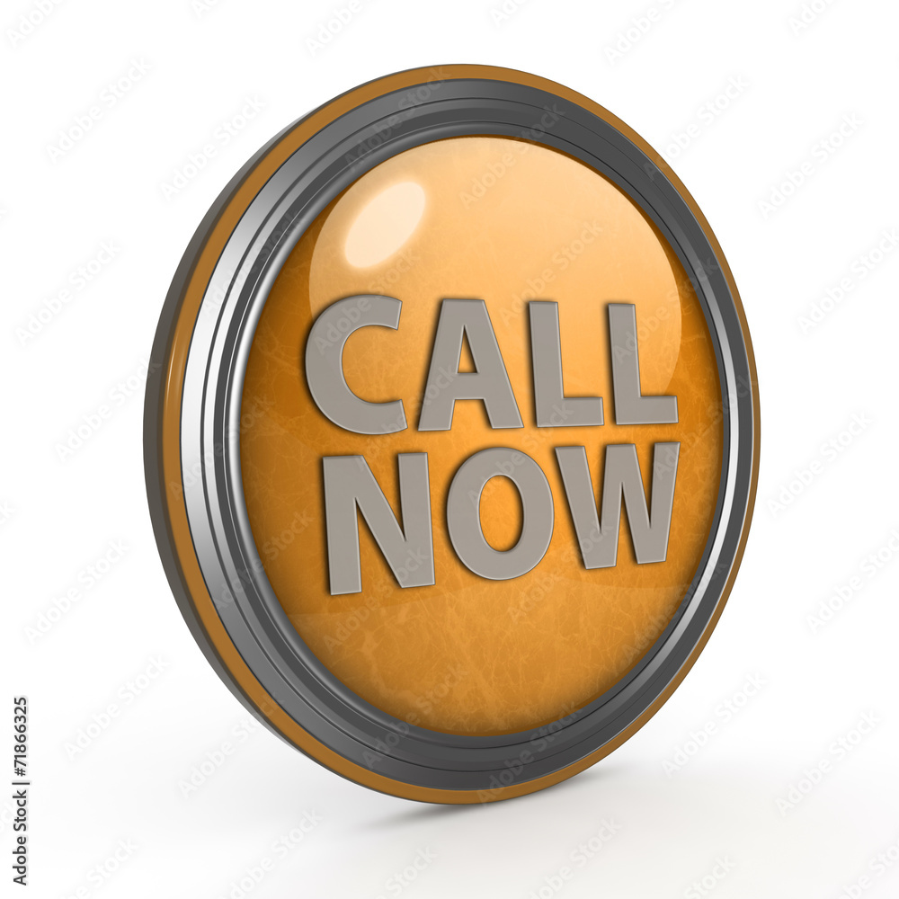 call now circular icon on white background call now circular icon on white background