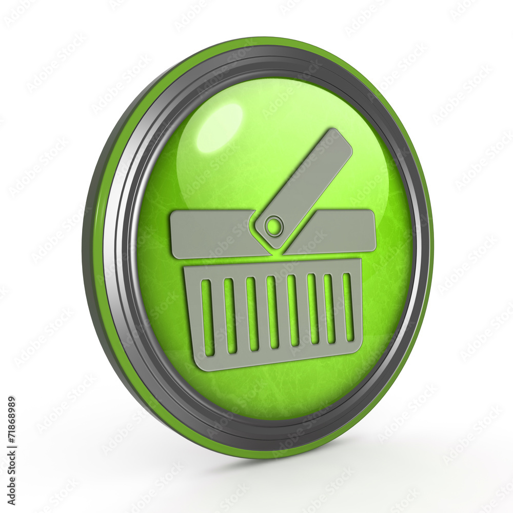 shopping cart circular icon on white background shopping cart circular icon on white background