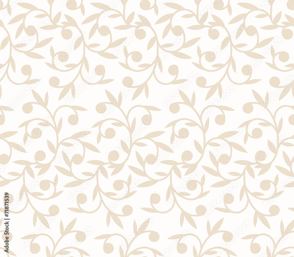Fototapeta premium Seamless wallpaper pattern
