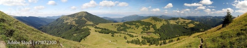 Borisov mountain from Ploska in Velka Fatra mountains