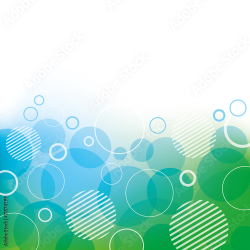 Abstract Background with Circles