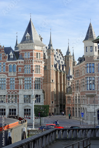 Historische Gasse in Antwerpen