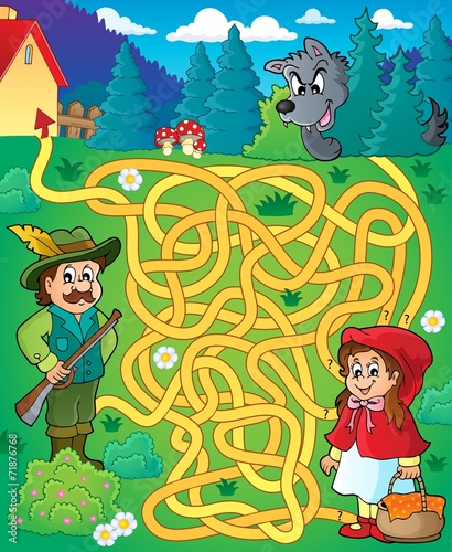 Maze 20 with fairy tale theme
