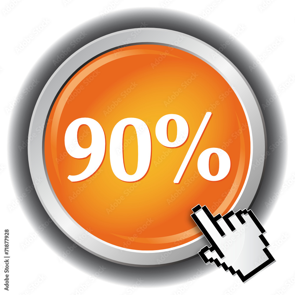90 PERCENT ICON