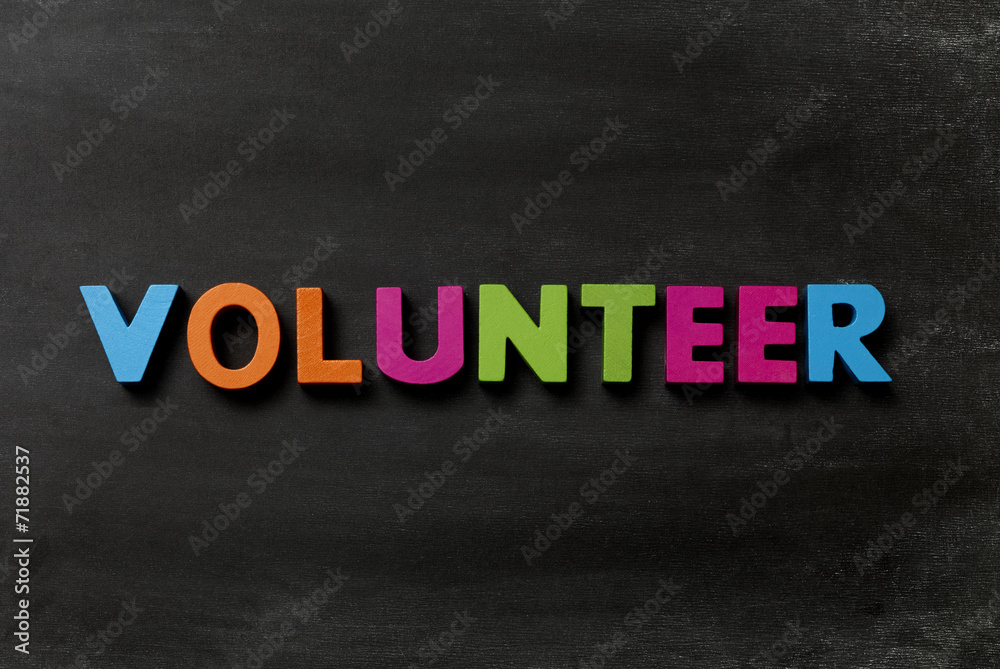 Obraz premium Volunteer