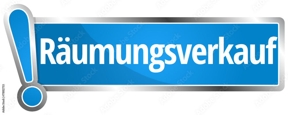 Räumungsverkauf Räumungsverkauf
