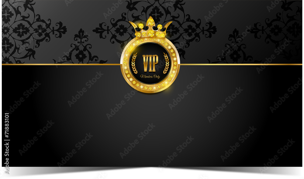 Fototapeta premium VIP card
