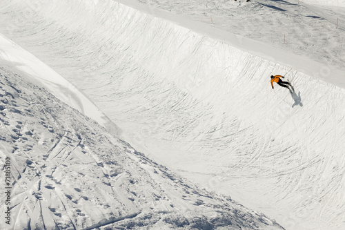 Ski and snowboard park in Austria