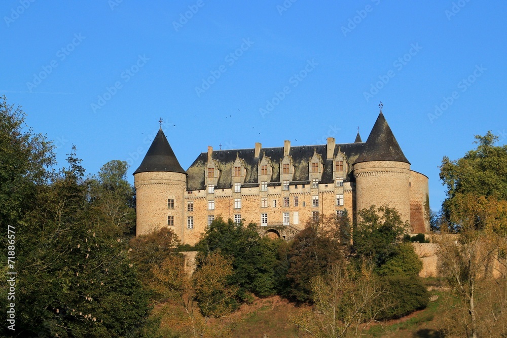 Château de Rochechouart.
