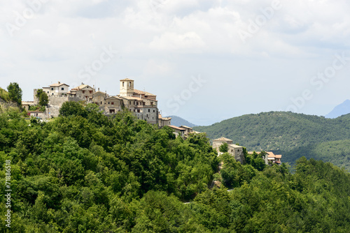 Morro Reatino, italian village