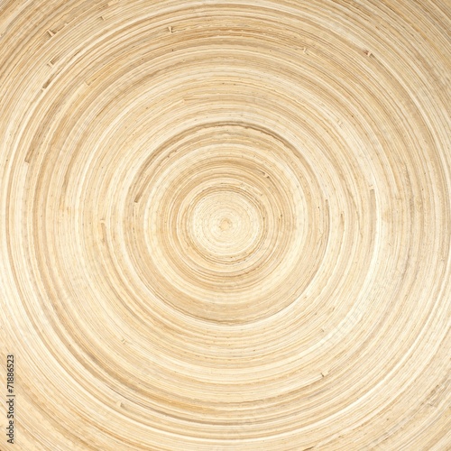 texture of modern wood circle rings