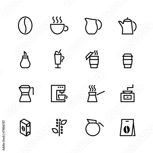 food icon set