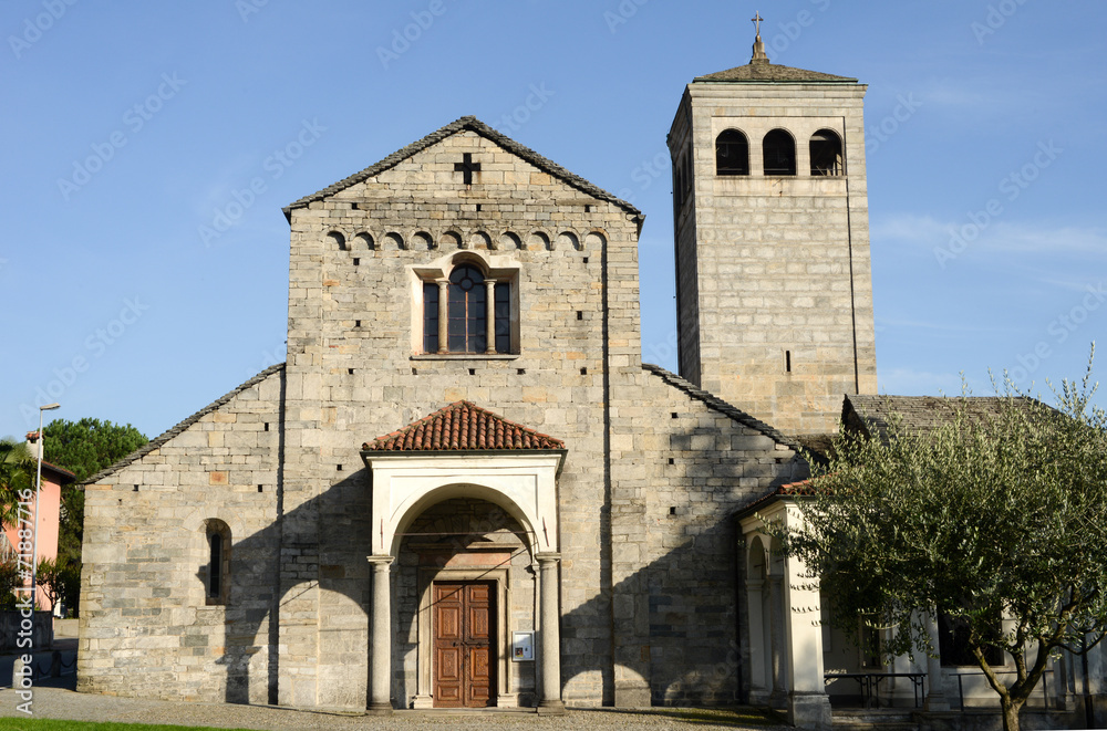 The church of San Vittore at Muralto
