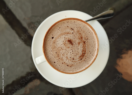 cup of hot chocolate