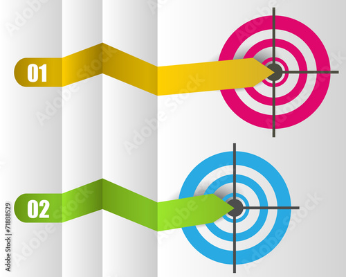 Arrows target