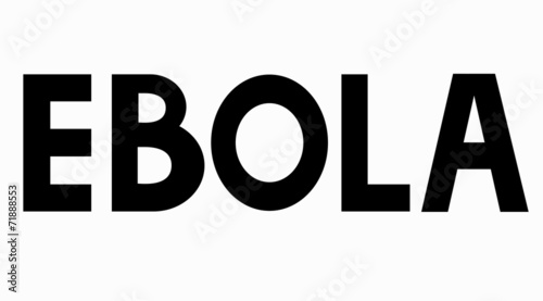 vector modern ebola elemenr design.