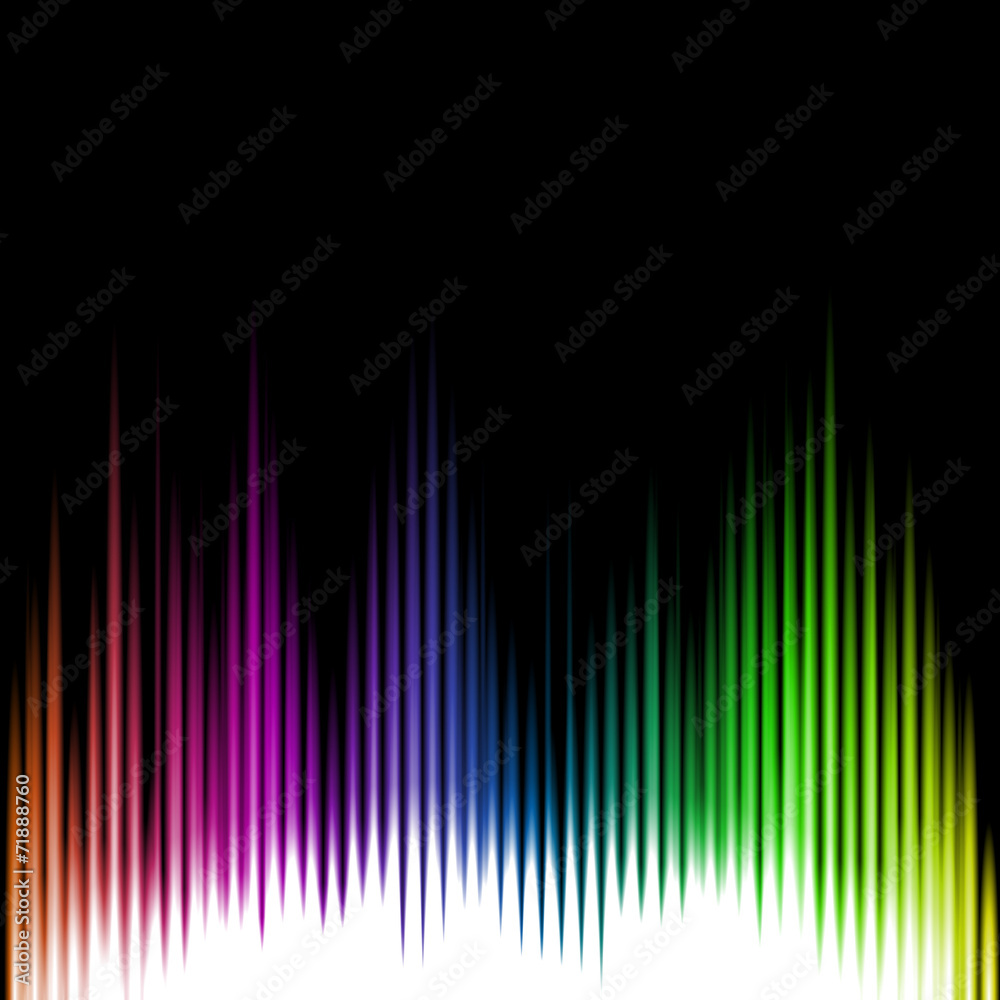 Sound Equalizer Wave Abstract Background. Vector