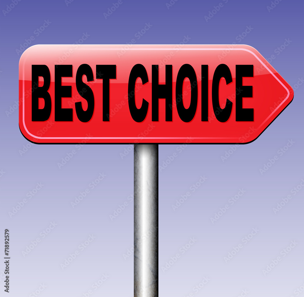 best choice best choice