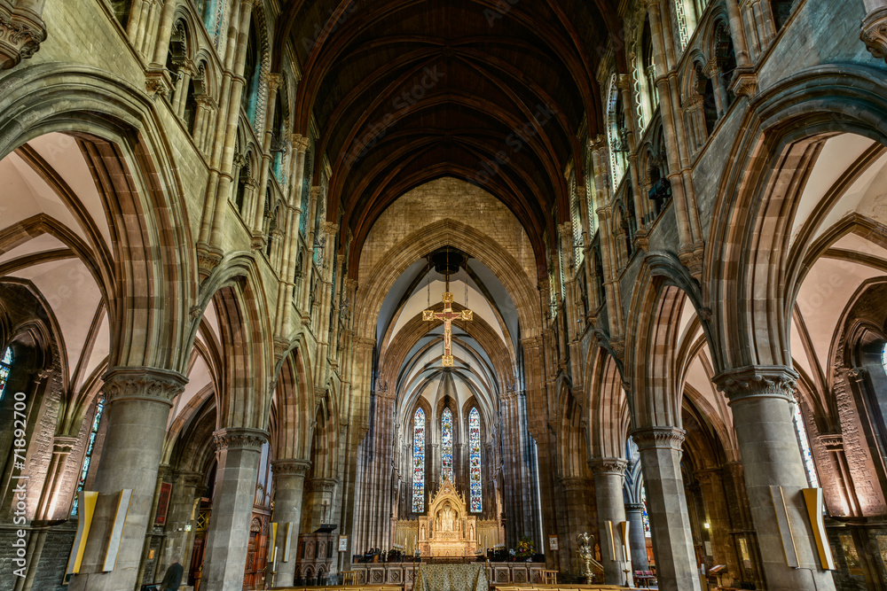 St. Mary's Episcopal Cathedral interior, Edinburgh