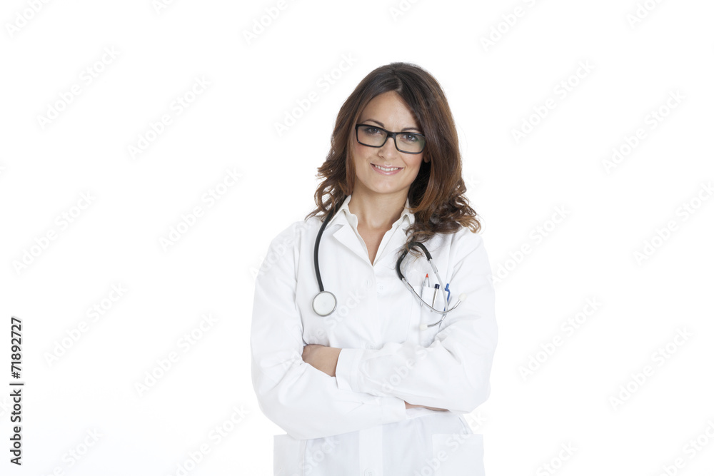 medical doctor woman with stethoscope medical doctor woman with stethoscope