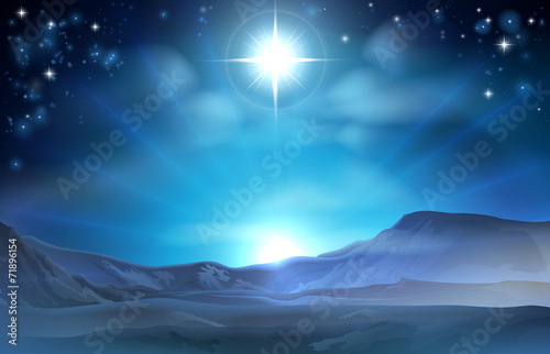 Christmas Nativity Star of Bethlehem
