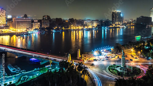 Cairo at night