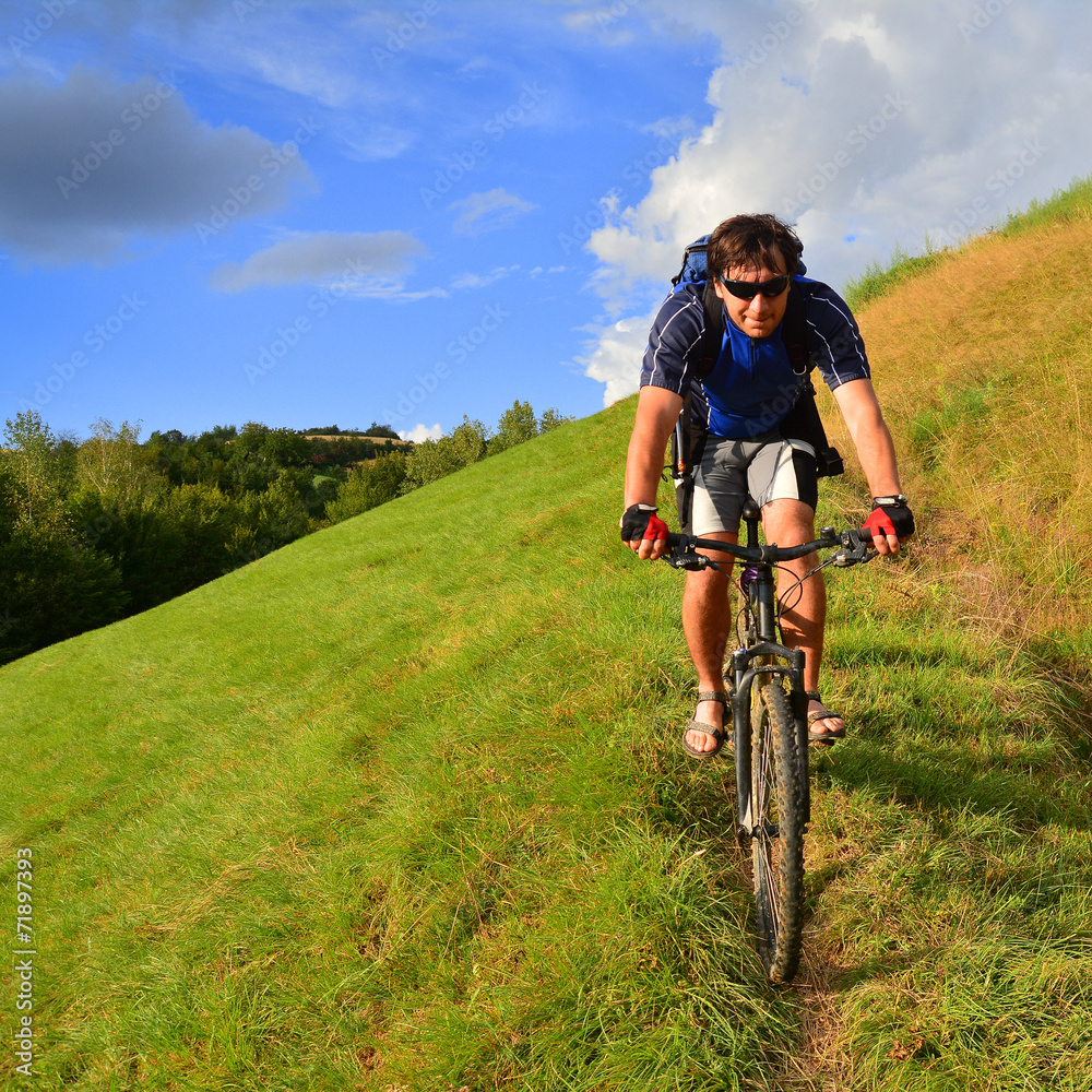 mountain biking