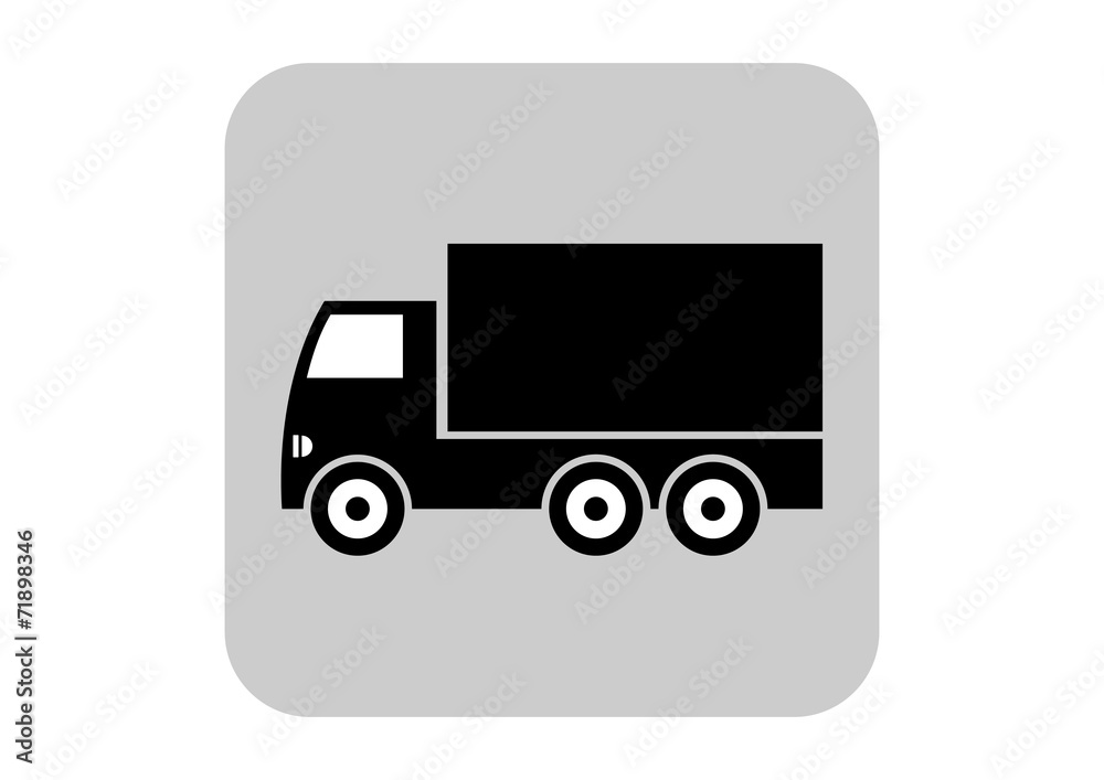 Truck vector icon Truck vector icon
