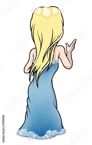 Bubble Fairy - Cartoon Illu...