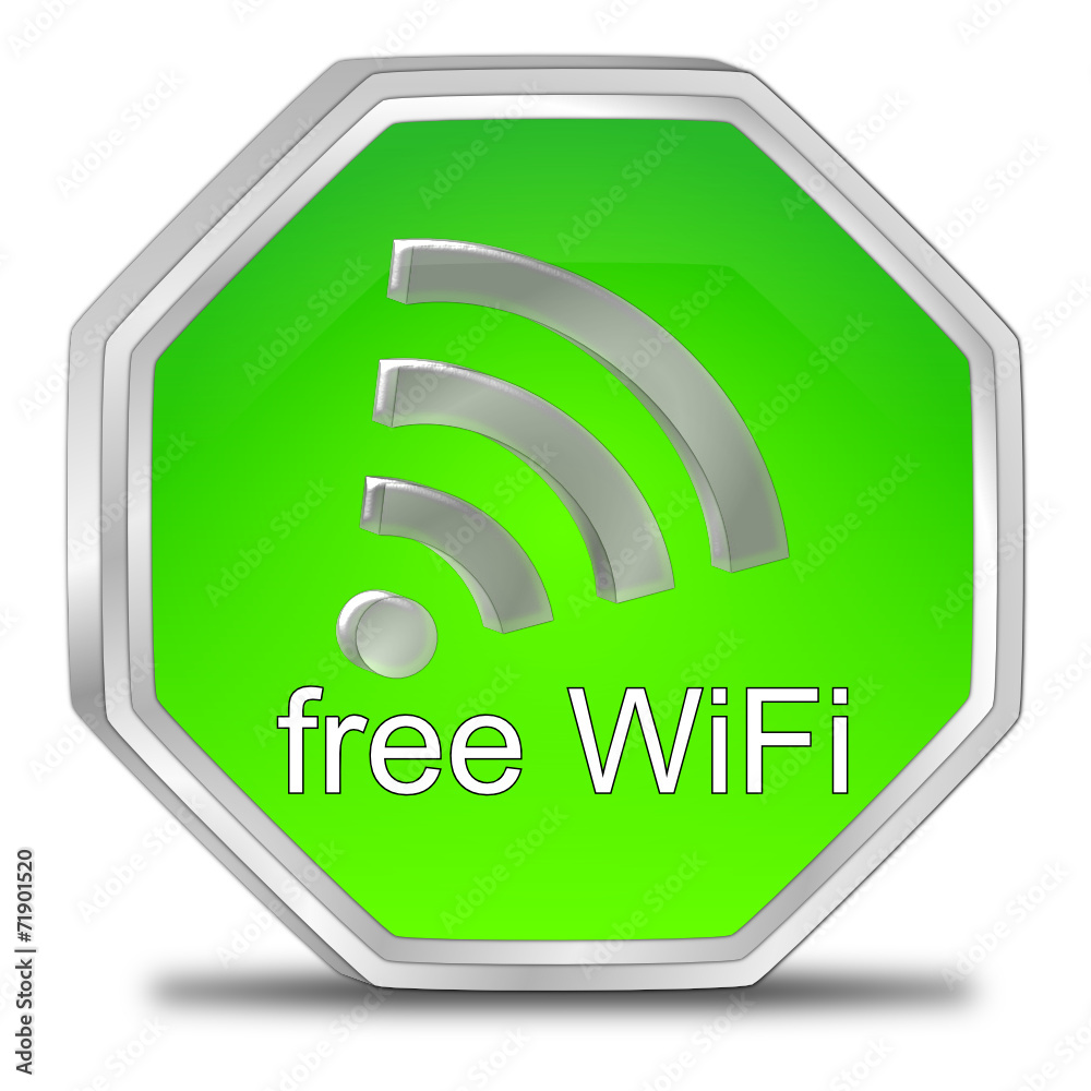 free WiFi Wlan Button free WiFi Wlan Button