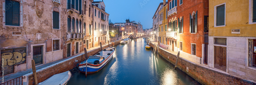 Naklejka premium Panorama Wenecji
