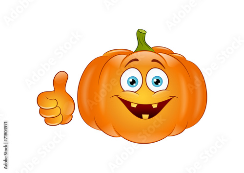 Smiling pumpkin