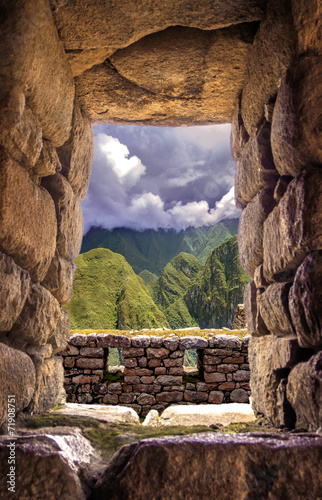Φωτογραφία Inca city Machu Picchu (Peru)