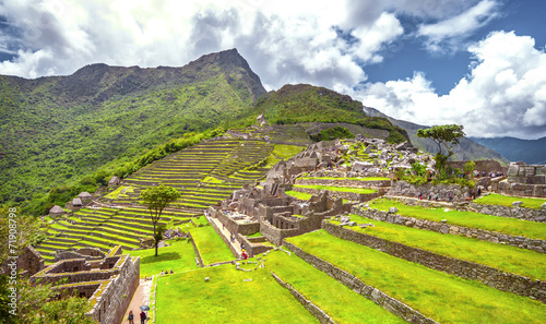 Inca city Machu Picchu (Peru)