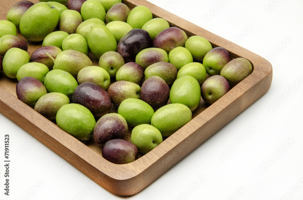 Aceitunas recien cosechadas Aceitunas recien cosechadas