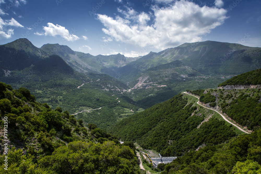 Landscape of Northern Greece Landscape of Northern Greece