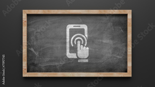 Blackboard Contact Icon