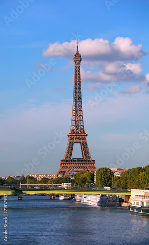 View on Eiffel Tower in the day, Paris, France © denys_kuvaiev