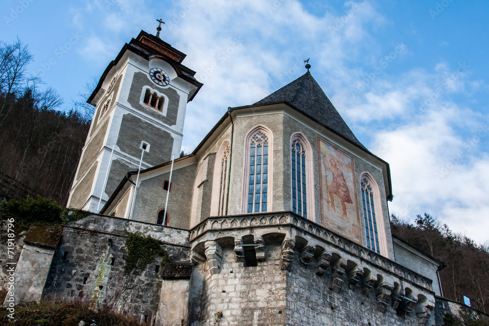 Fototapeta premium Winter Hallstatt