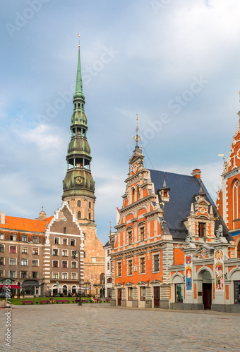 Old center of Riga, Latvia