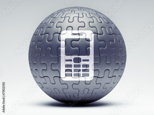 Puzzle Contact Icon