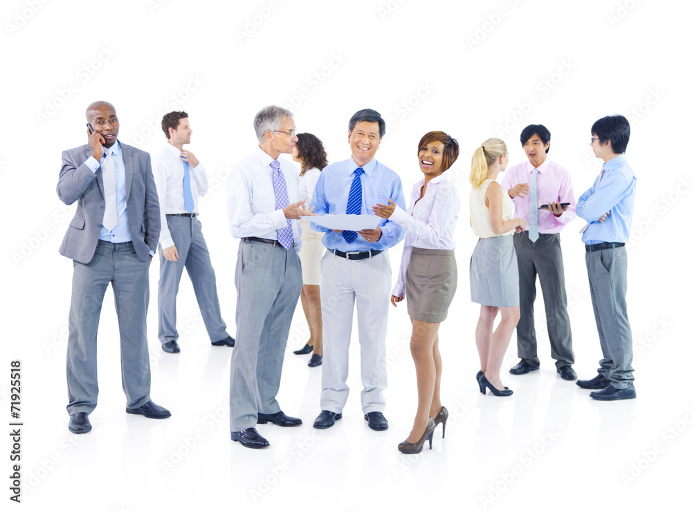 Group of Business People Discussion Group of Business People Discussion