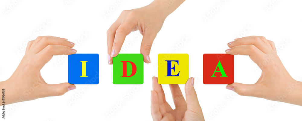 Hands and Idea Hands and Idea