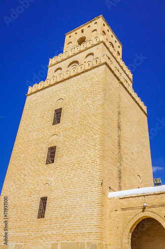The Great Mosque of Kairouan (Great Mosque of Sidi-Uqba), Tunisi photo