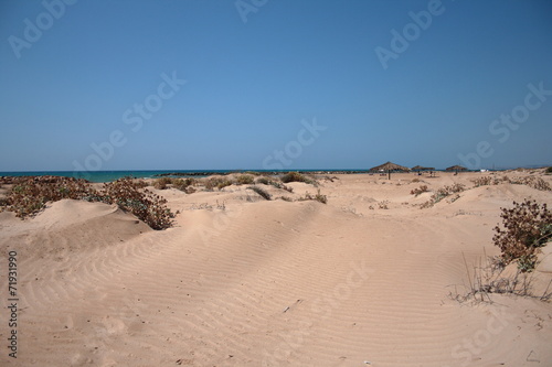 Spiaggia, dune di sabbia, estate, donnalucata