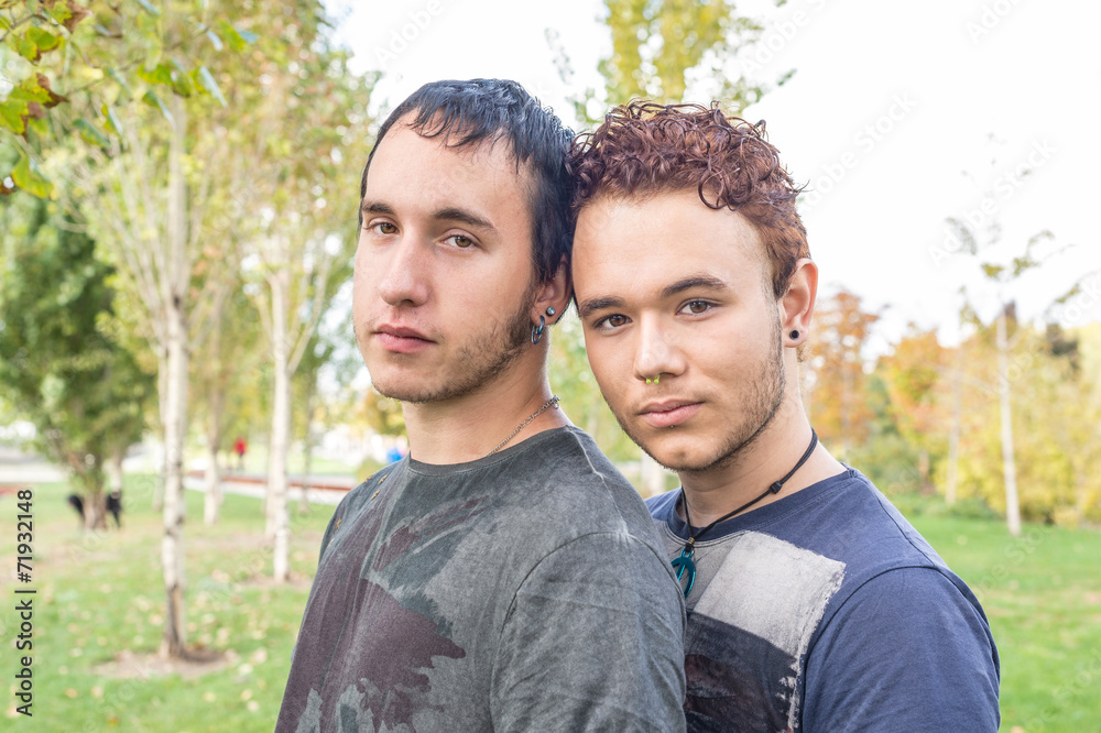 Fototapeta premium Gay couple