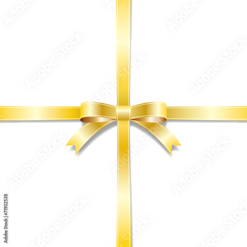 Golden ribbon