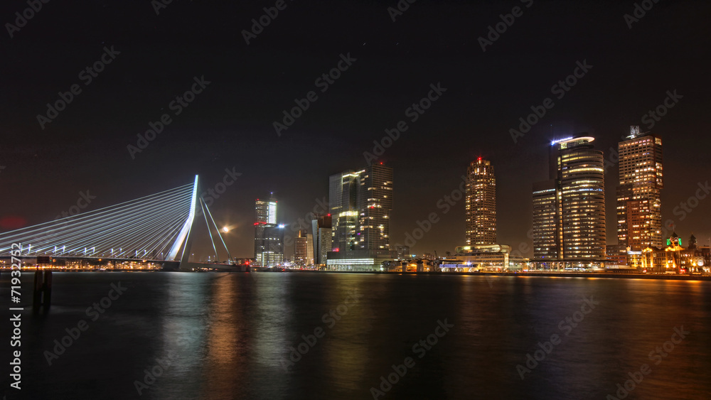 Naklejka premium Rotterdam Zentrum