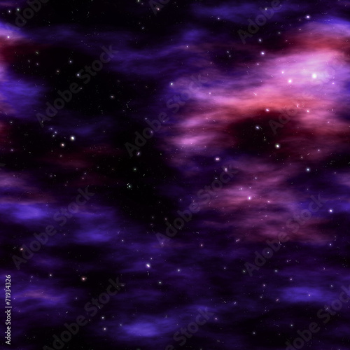 Fototapeta Naklejka Na Ścianę i Meble -  Nebula with Stars