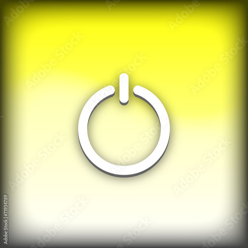 bouton web éteindre